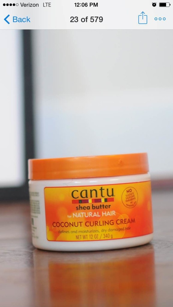 Product Favorite…Cantu Shea Butter Coconut Curling Cream