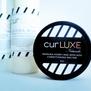 CurLUXE Naturals Mauka and Avocado Conditioning Nectar