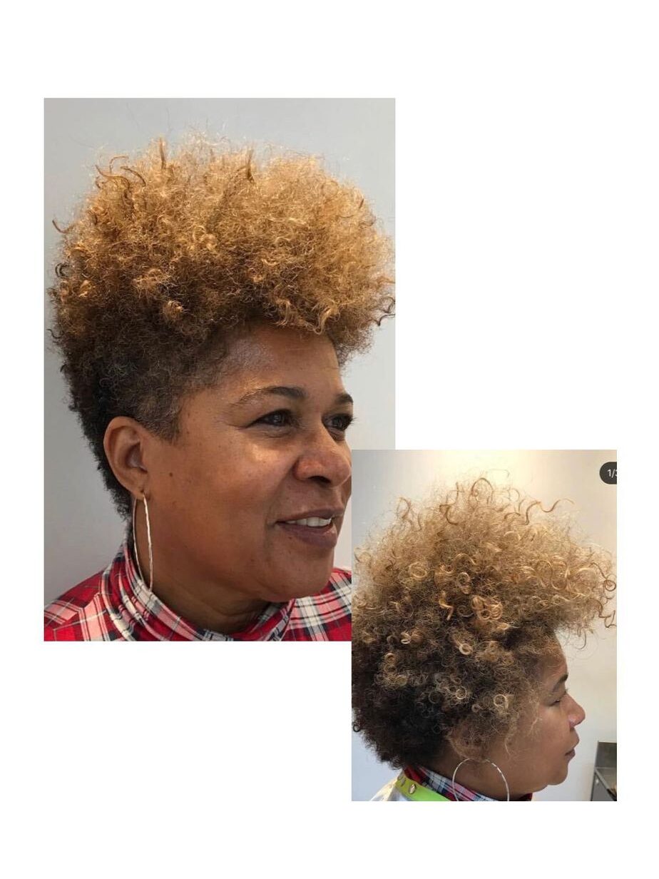 DevaCut Before and after tapered cut