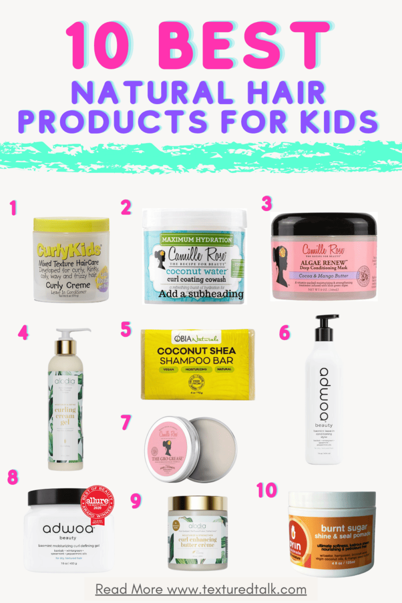 The Best Kids Natural Hair Products of 2024 Textured Talk