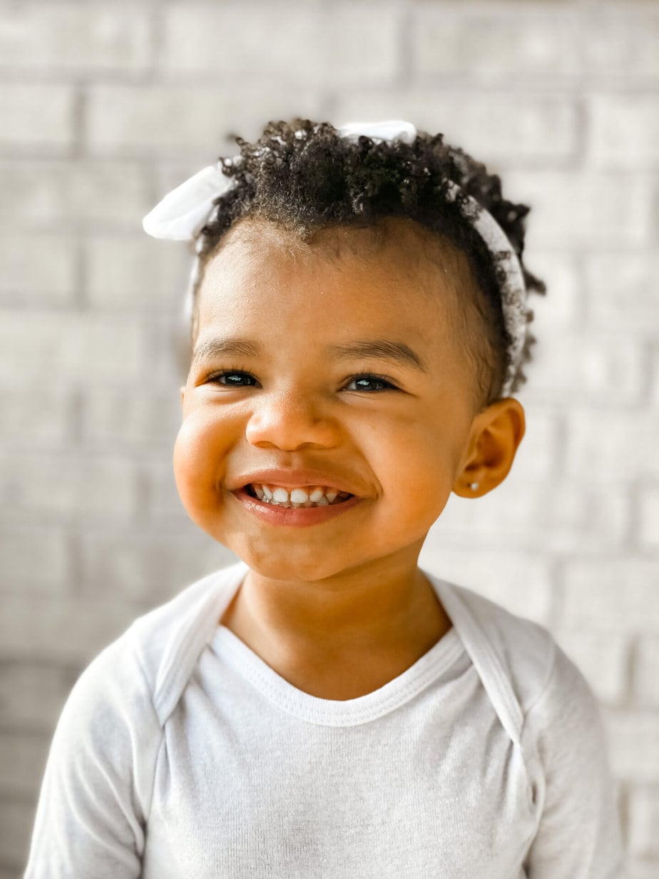 natural hair curls toddler girl